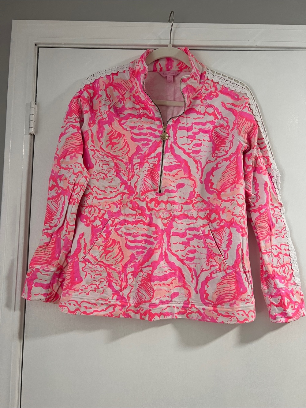 EUC Lilly Pulitzer Skipper Popover with Pockets